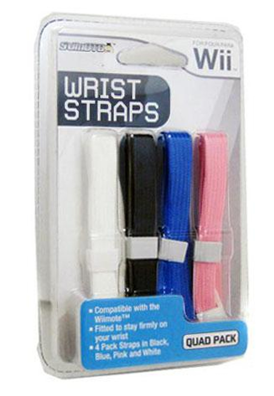 Nintendo Wii Wrist Straps Quad Pack