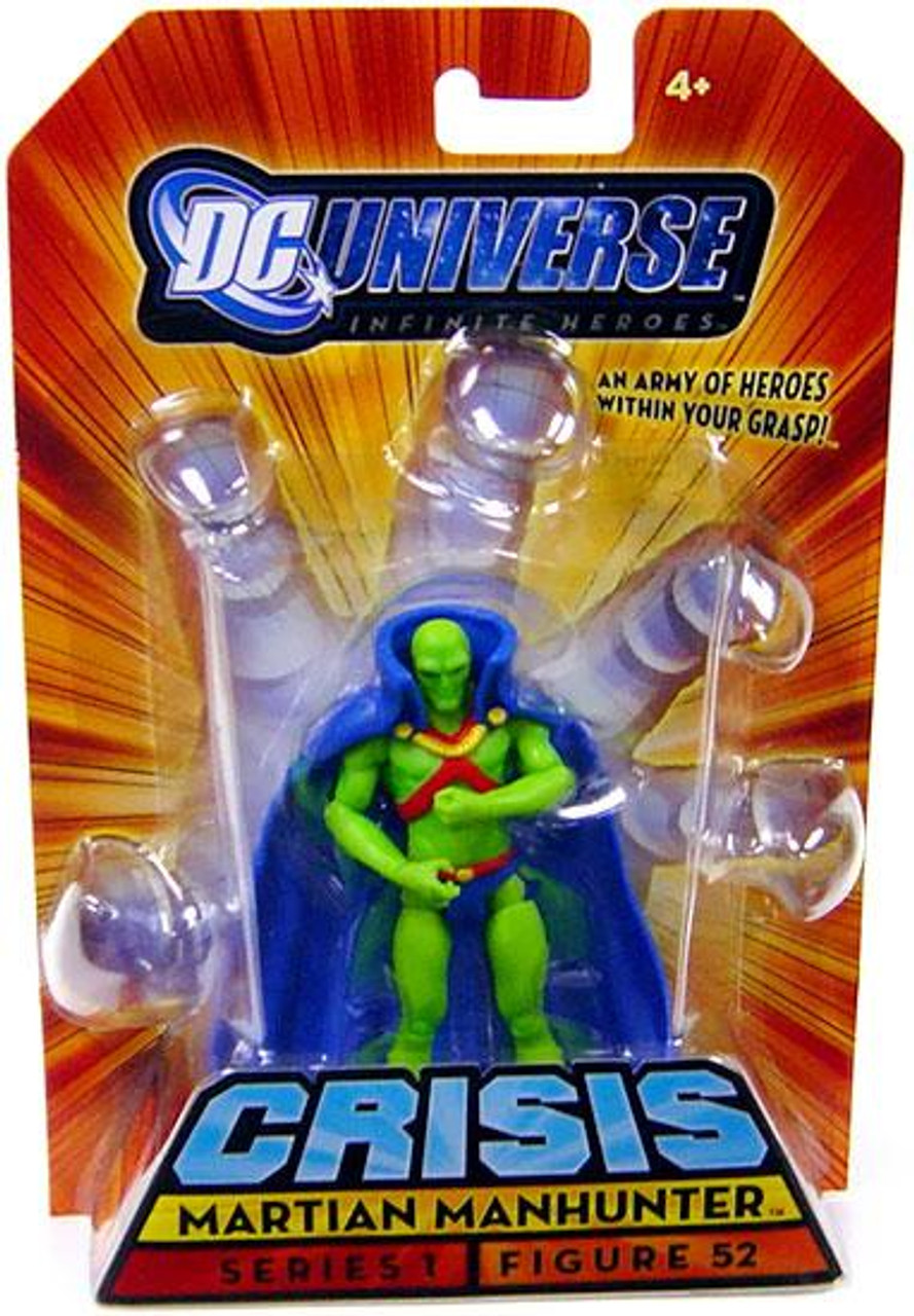 DC Universe Crisis Infinite Heroes Series 1 Martian Manhunter Action Figure #52
