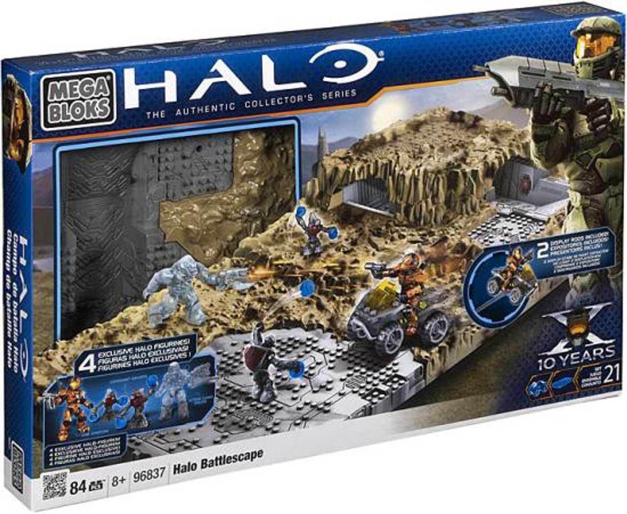 Mega Bloks The Authentic Collector's Series Halo Battlescape Set #96837