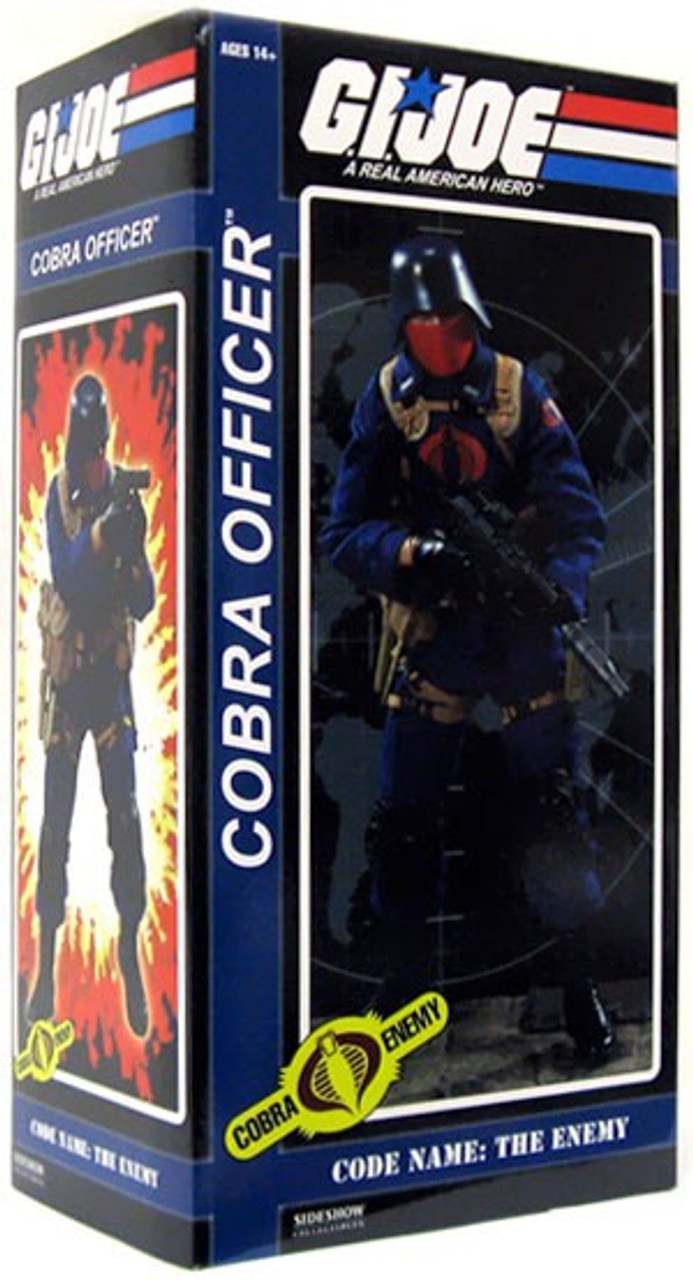 GI Joe Cobra Enemy Cobra Officer 1/6 Collectible Figure