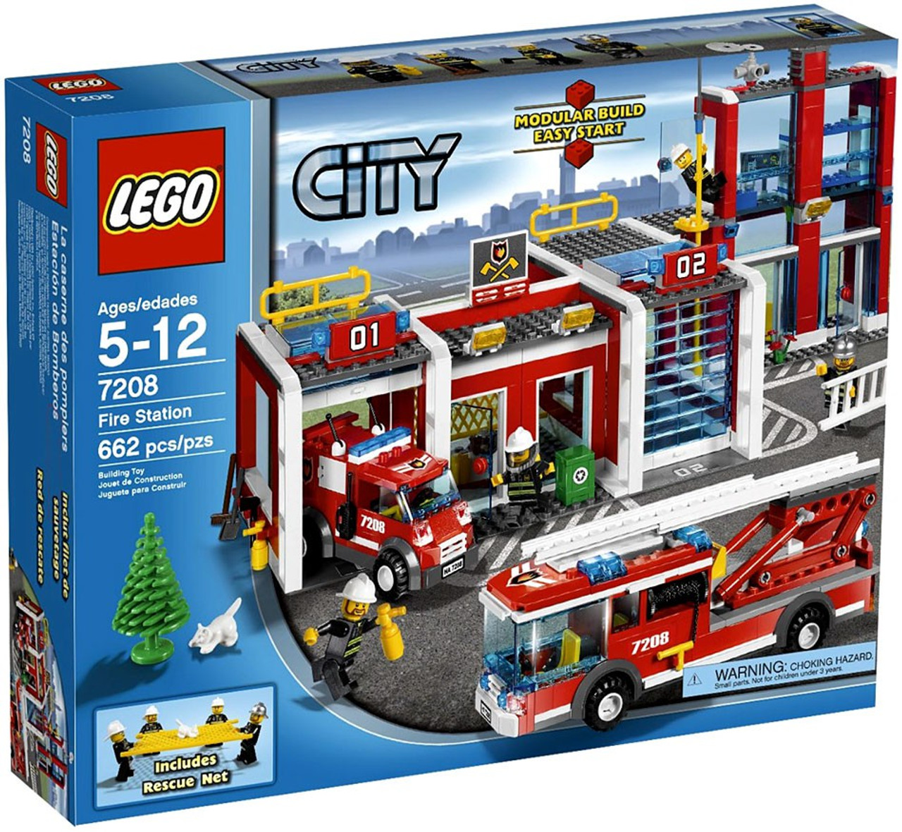 LEGO City Fire Station Set #7208