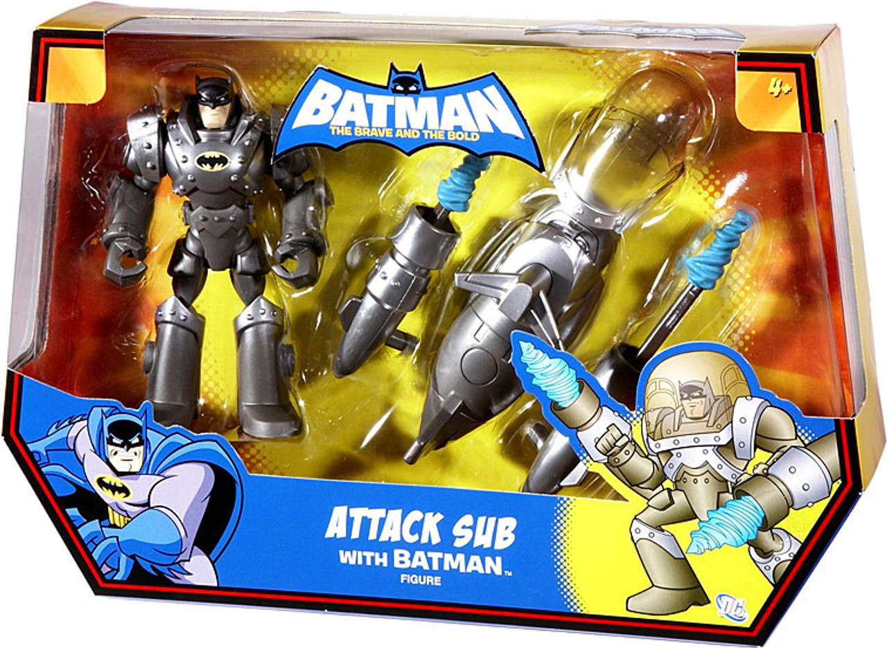The Brave and the Bold Attack Sub with Batman Action Figure Set