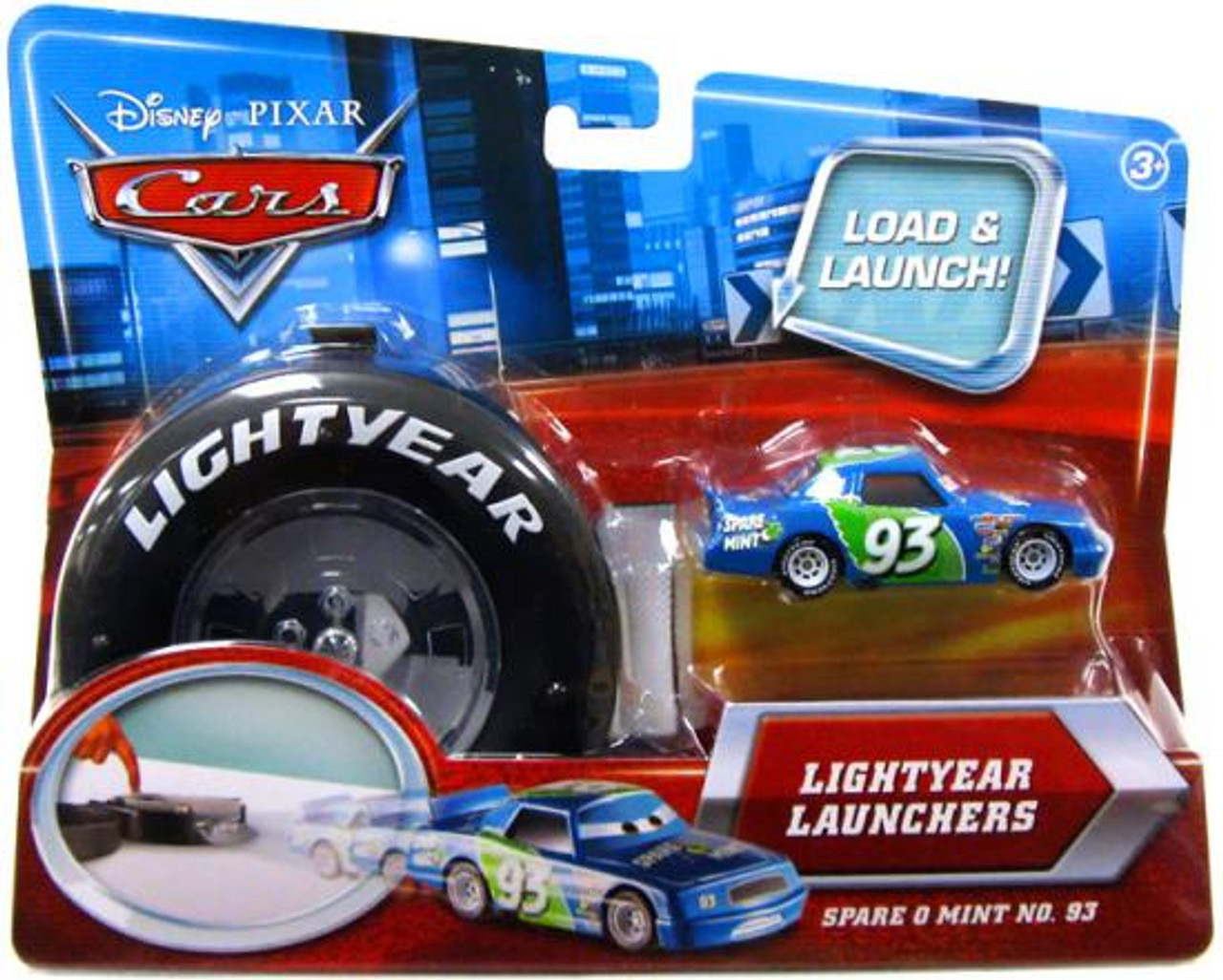 Disney Cars Lightyear Launchers Spare O Mint No. 93 Diecast Car