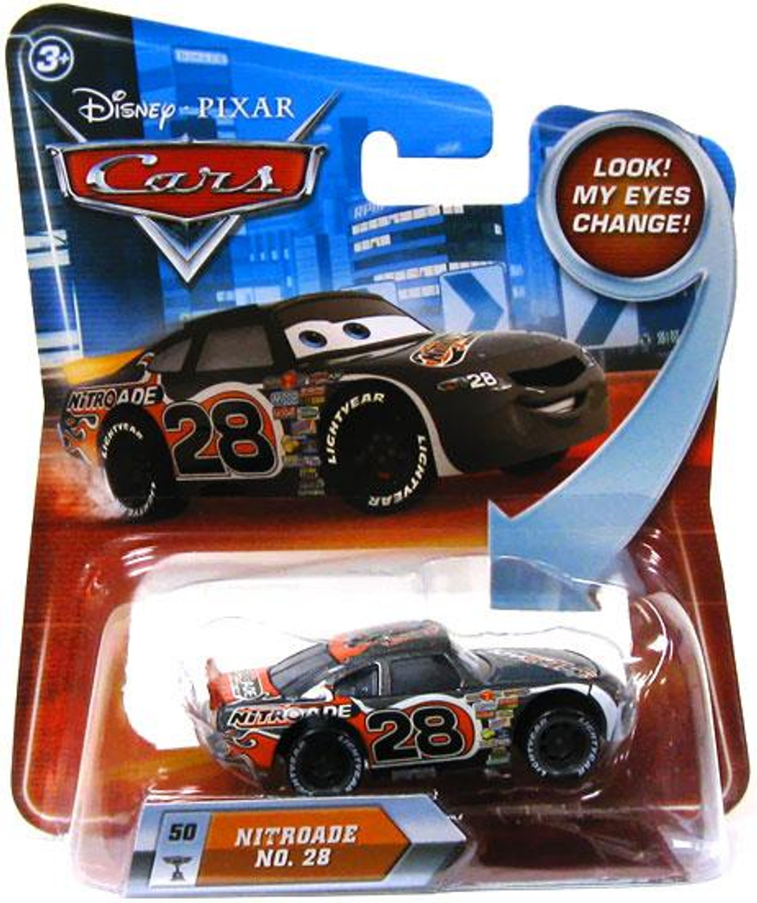 Disney Cars Lenticular Eyes Series 2 Nitroade Diecast Car