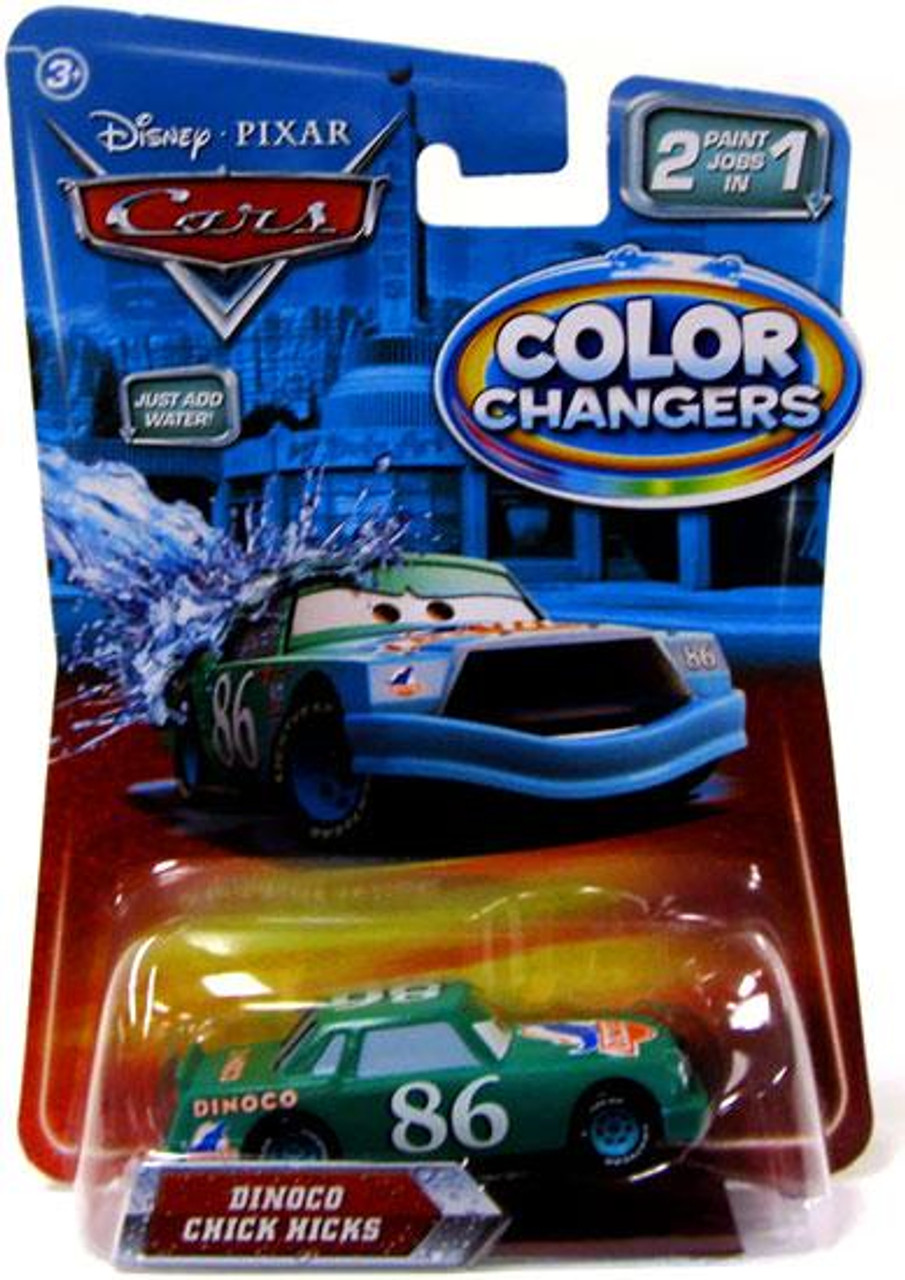 Disney Cars Color Changers Dinoco Chick Hicks Diecast Car