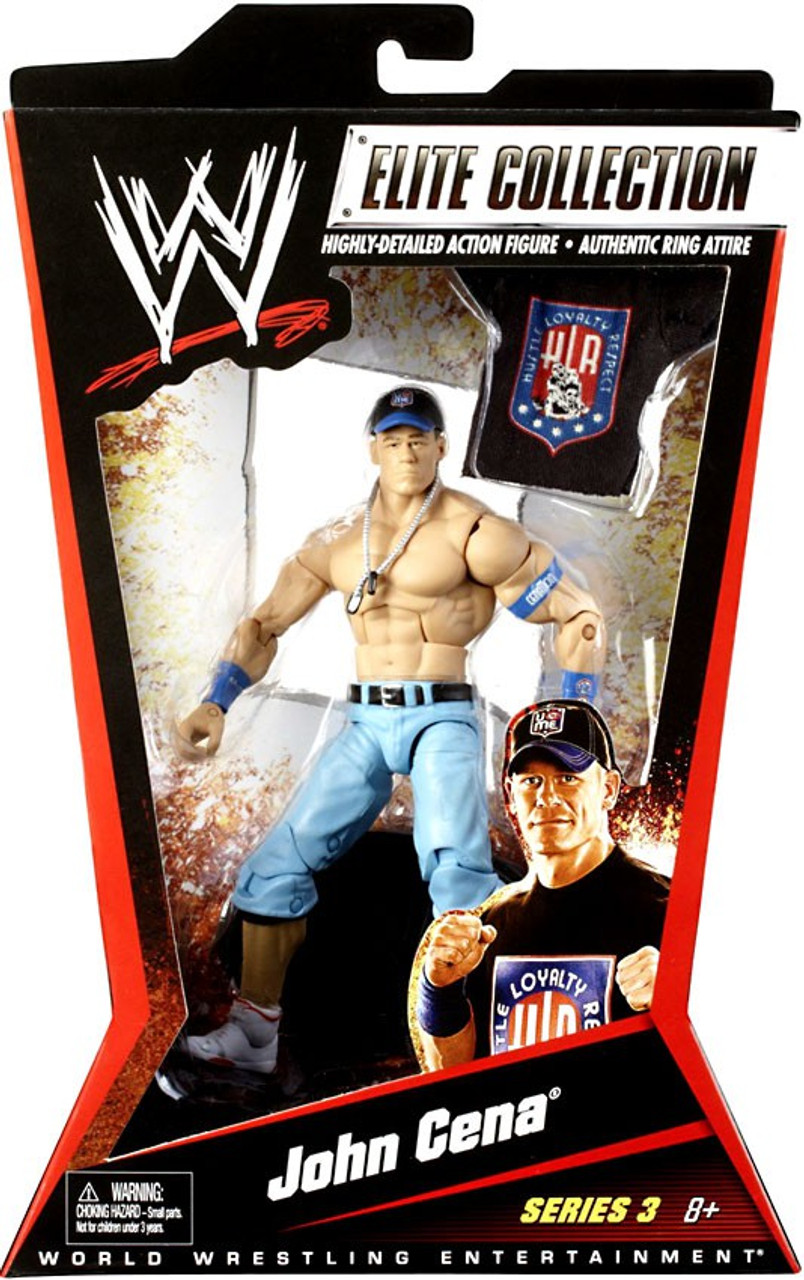 WWE Wrestling Elite Series 3 John Cena Action Figure Mattel Toys - ToyWiz