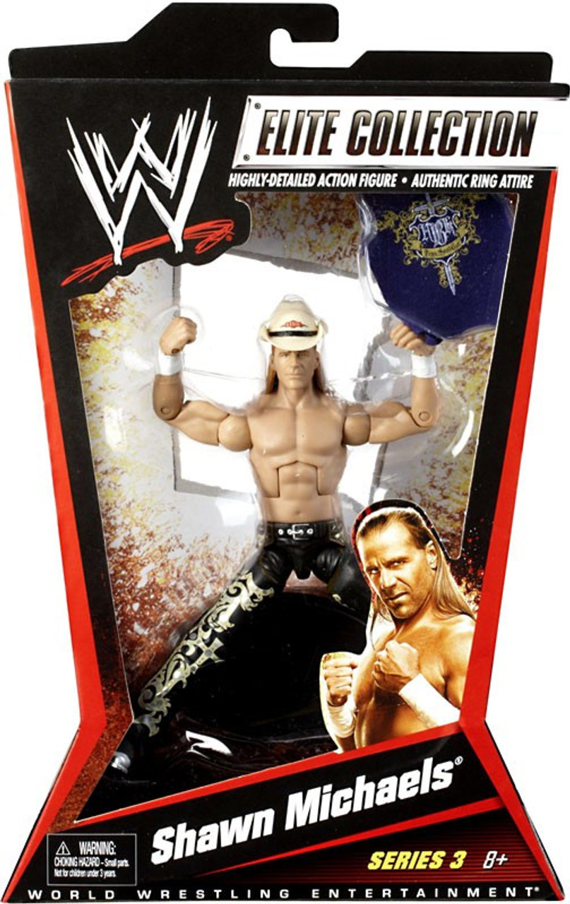 WWE Wrestling Elite Series 3 Shawn Michaels Action Figure Mattel Toys
