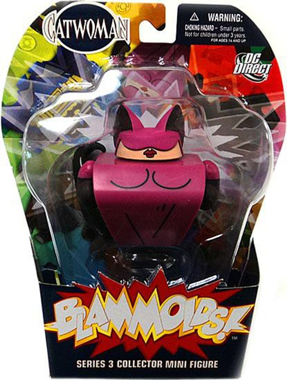 DC Blammoids Series 3 Catwoman Mini Figure
