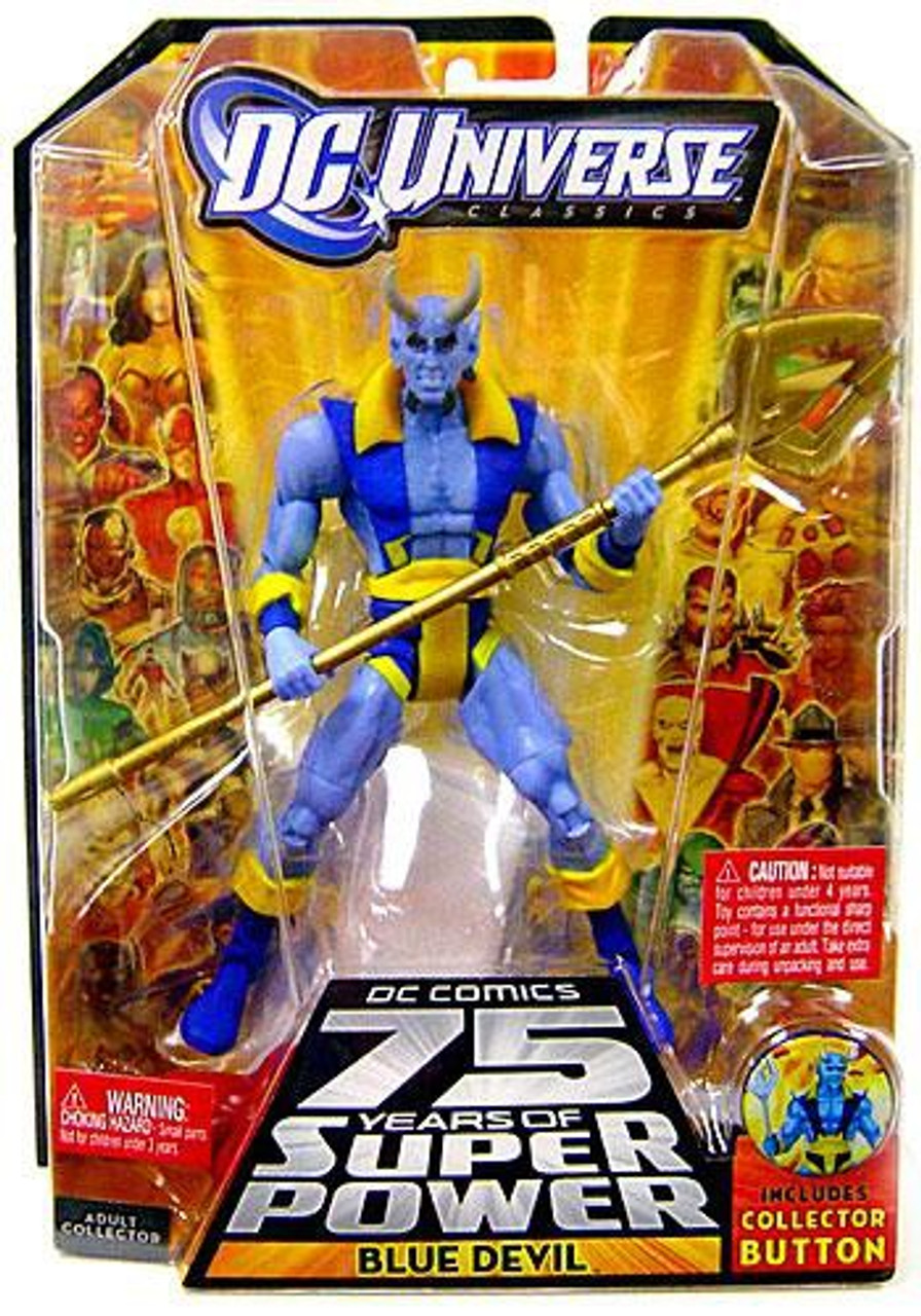 DC Universe 75 Years of Super Power Classics Trigon Series Blue Devil Action Figure
