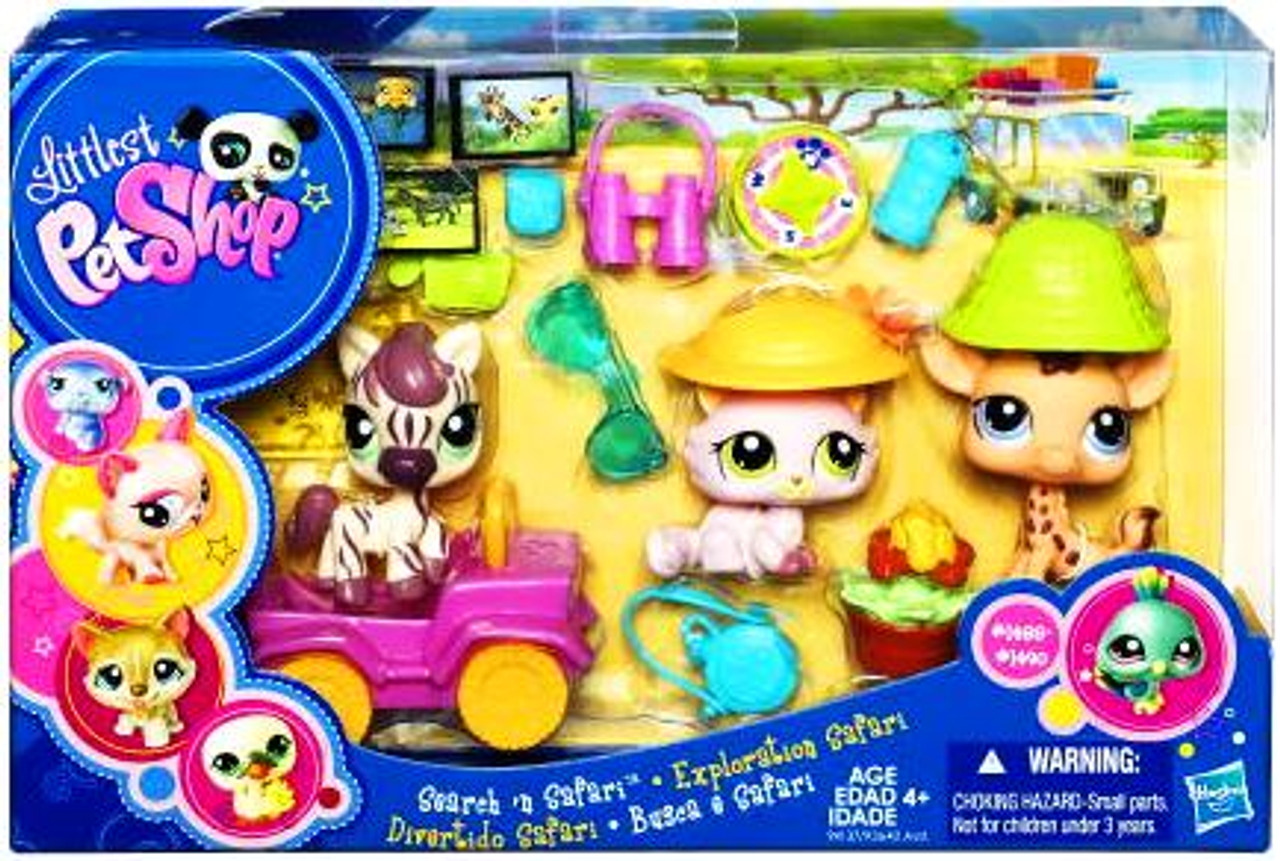 Littlest Pet Shop Search N' Safari Mini Figure Playset