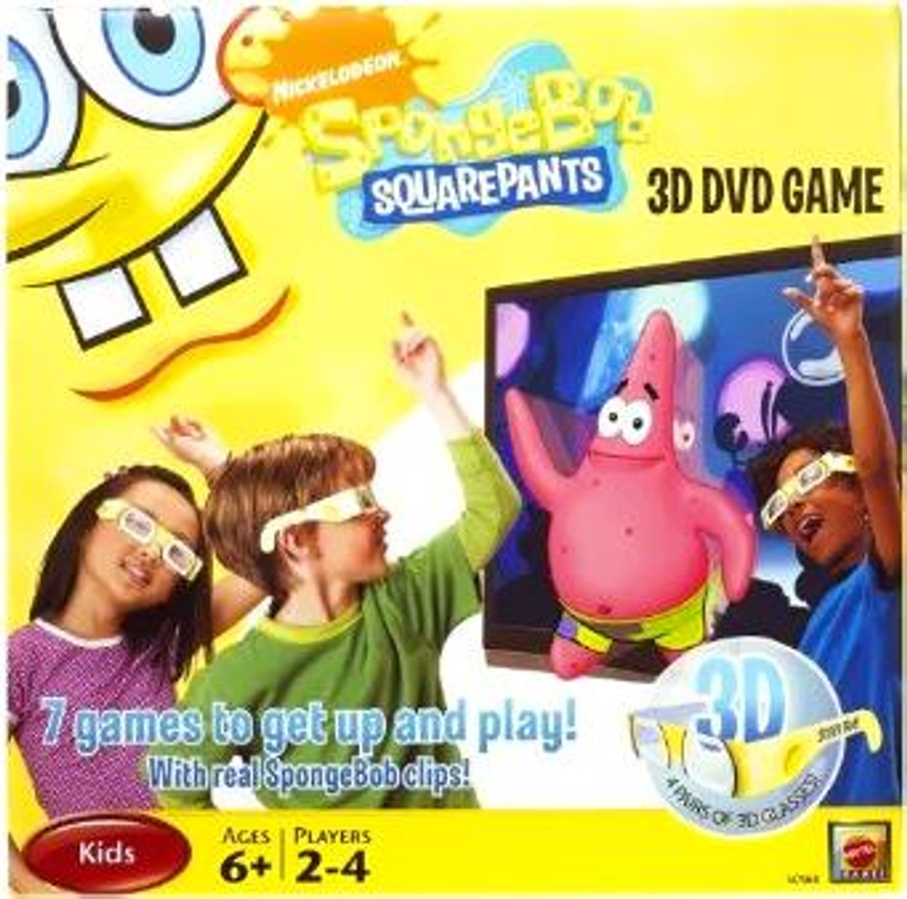 Spongebob Squarepants 3D DVD Game