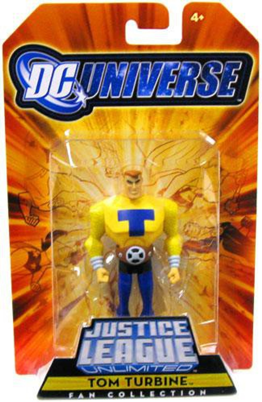 DC Universe Justice League Unlimited Fan Collection Tom Turbine Exclusive Action Figure