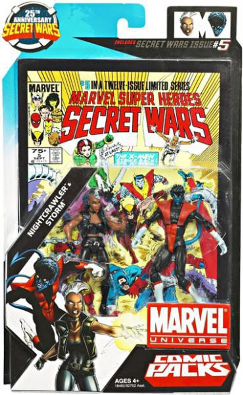Marvel Universe Nightcrawler & Storm Action Figure 2-Pack #5