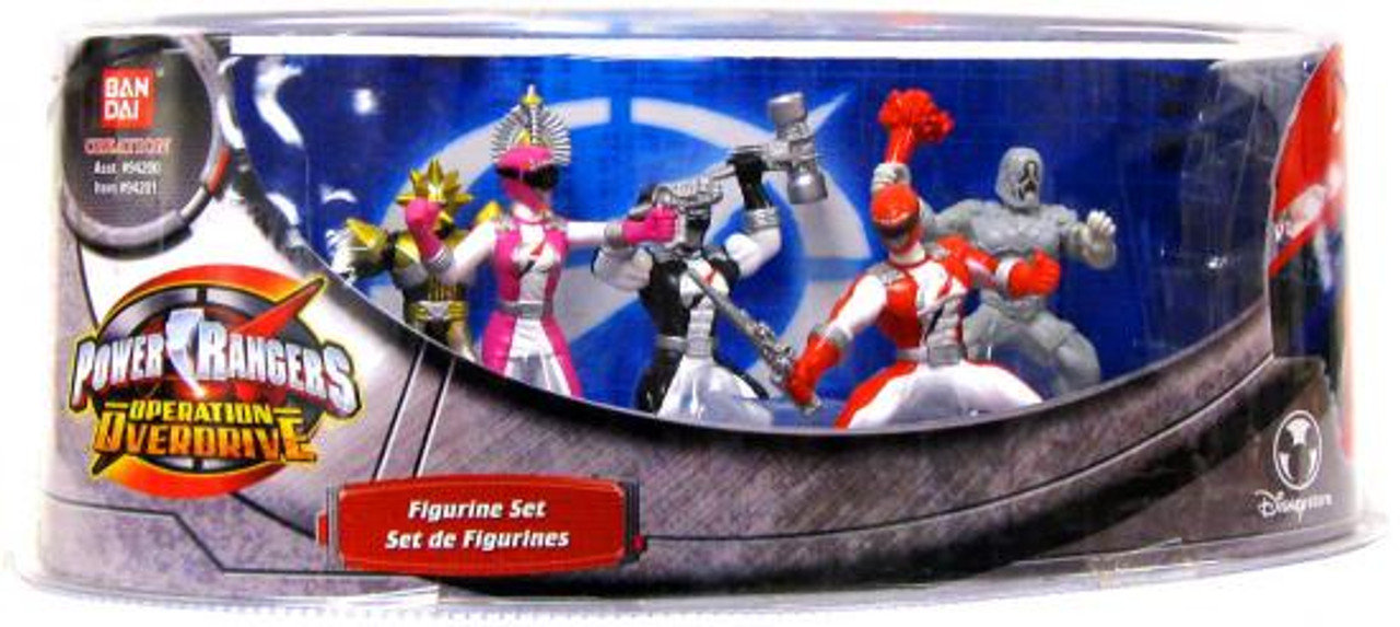 Operation Overdrive Power Rangers Exclusive PVC Figurine Set