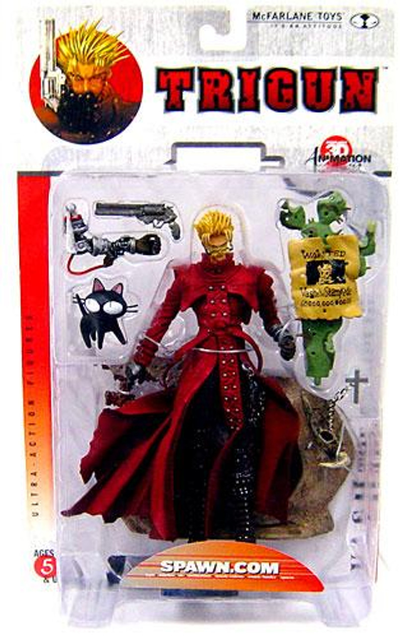 McFarlane Toys Anime Trigun 3D Animation From Japan Series 1 Vash the Stampede Action Figure