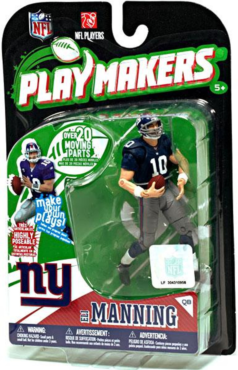 McFarlane Toys NFL New York Giants Playmakers Series 1 Eli Manning Action Figure