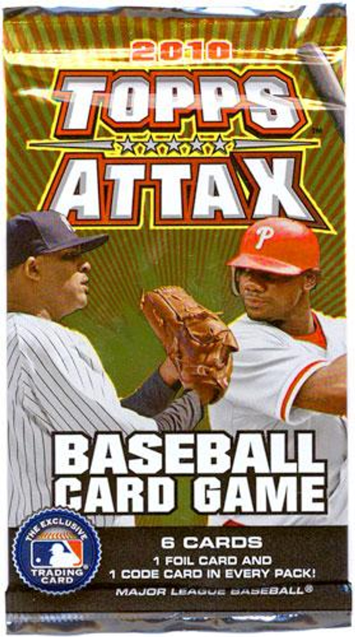 2010 MLB Topps Attax Booster Pack