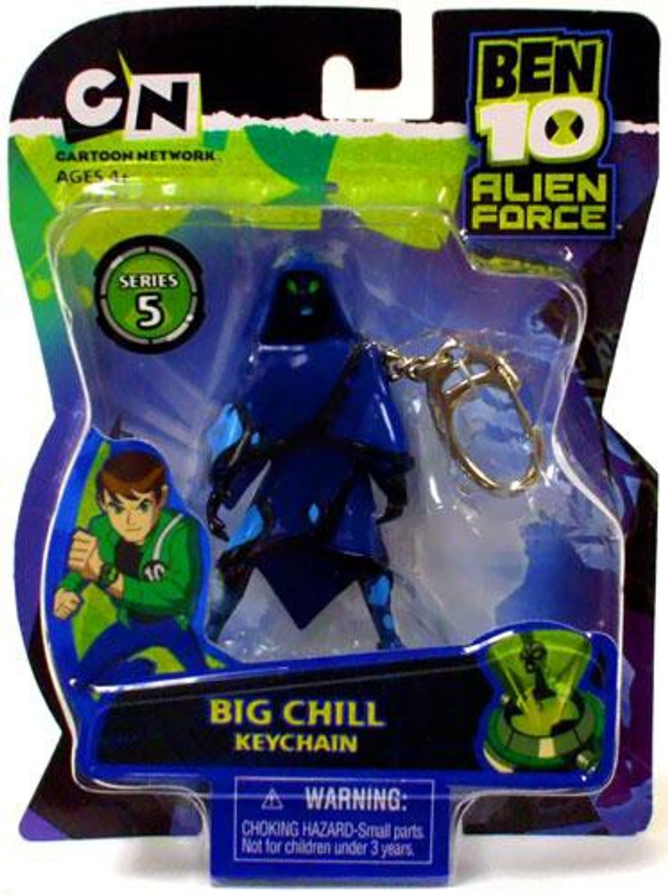 Ben 10 Alien Force Series 5 Big Chill Keychain