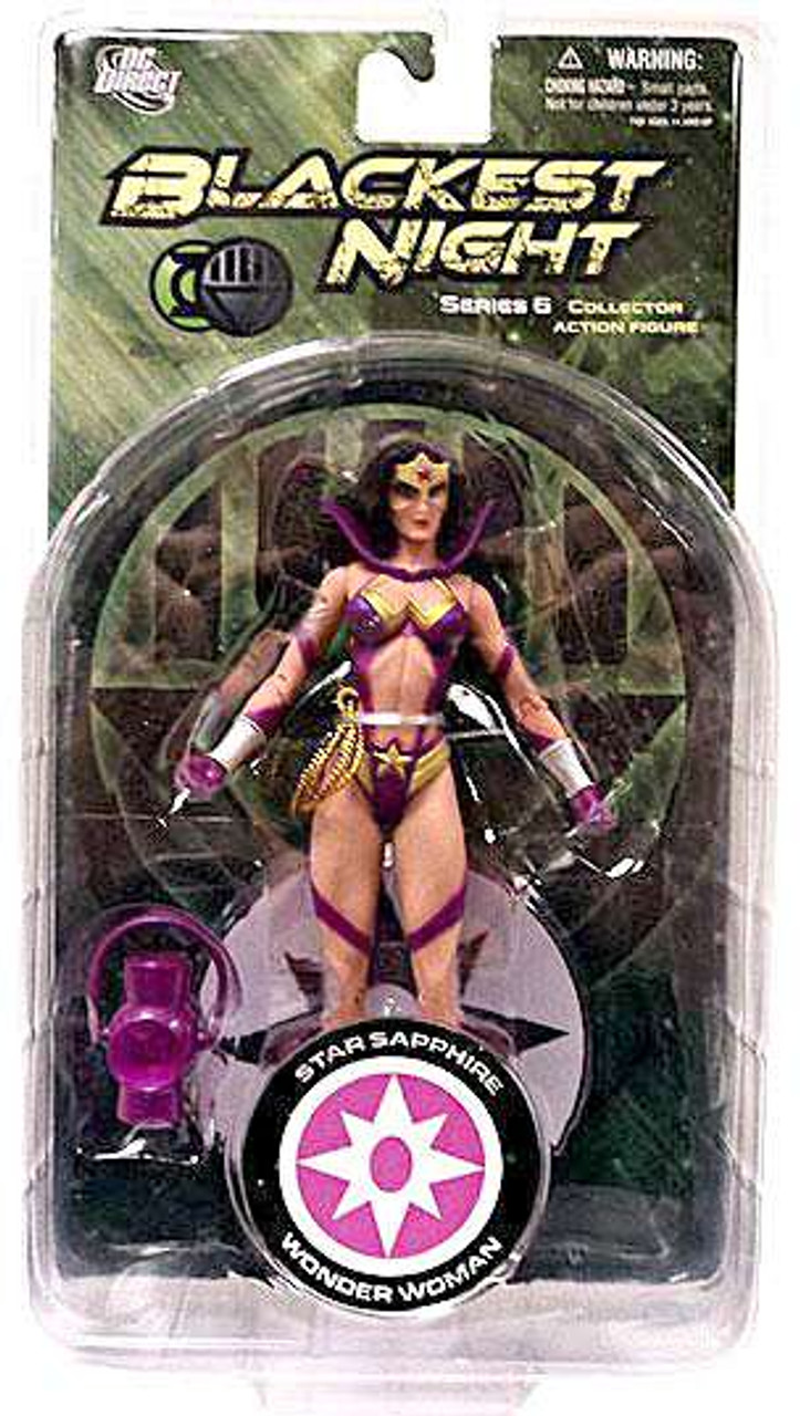 DC Green Lantern Blackest Night Series 6 Star Sapphire Wonder Woman Action Figure