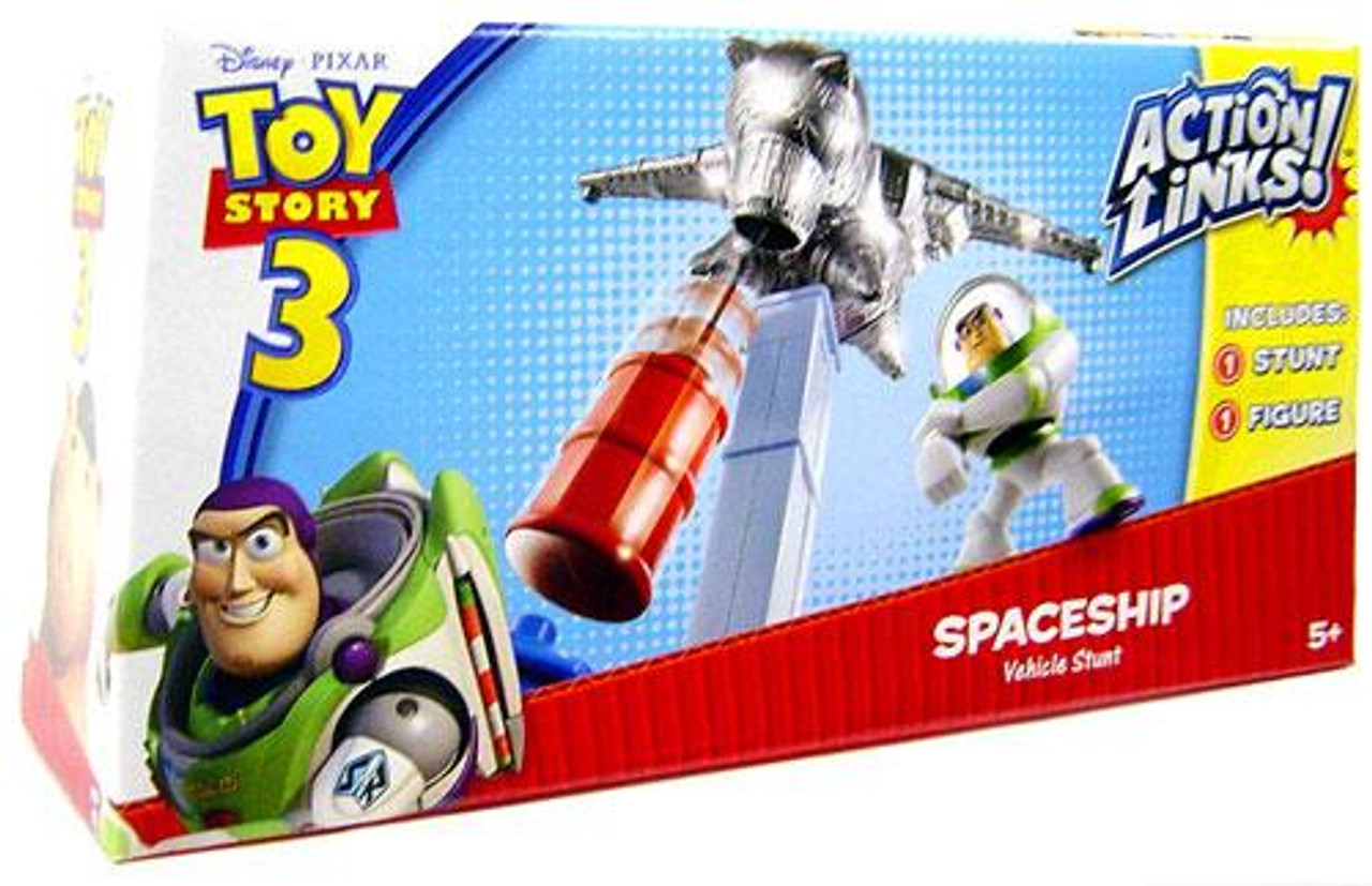 Toy Story 3 Action Links Vehicle Stunt Spaceship Playset