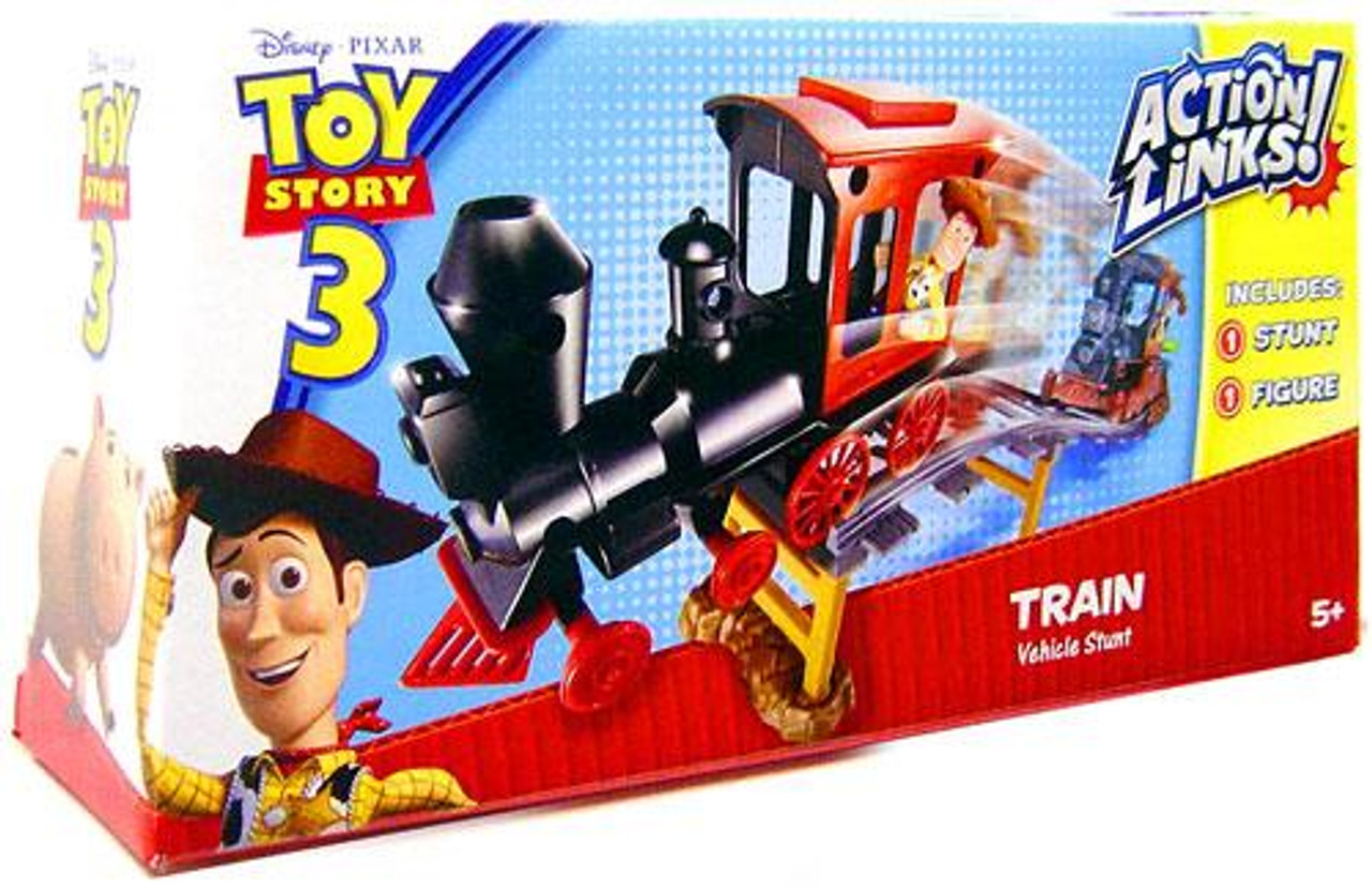 Toy Story 3 Action Links Vehicle Stunt Train Vehicle Playset
