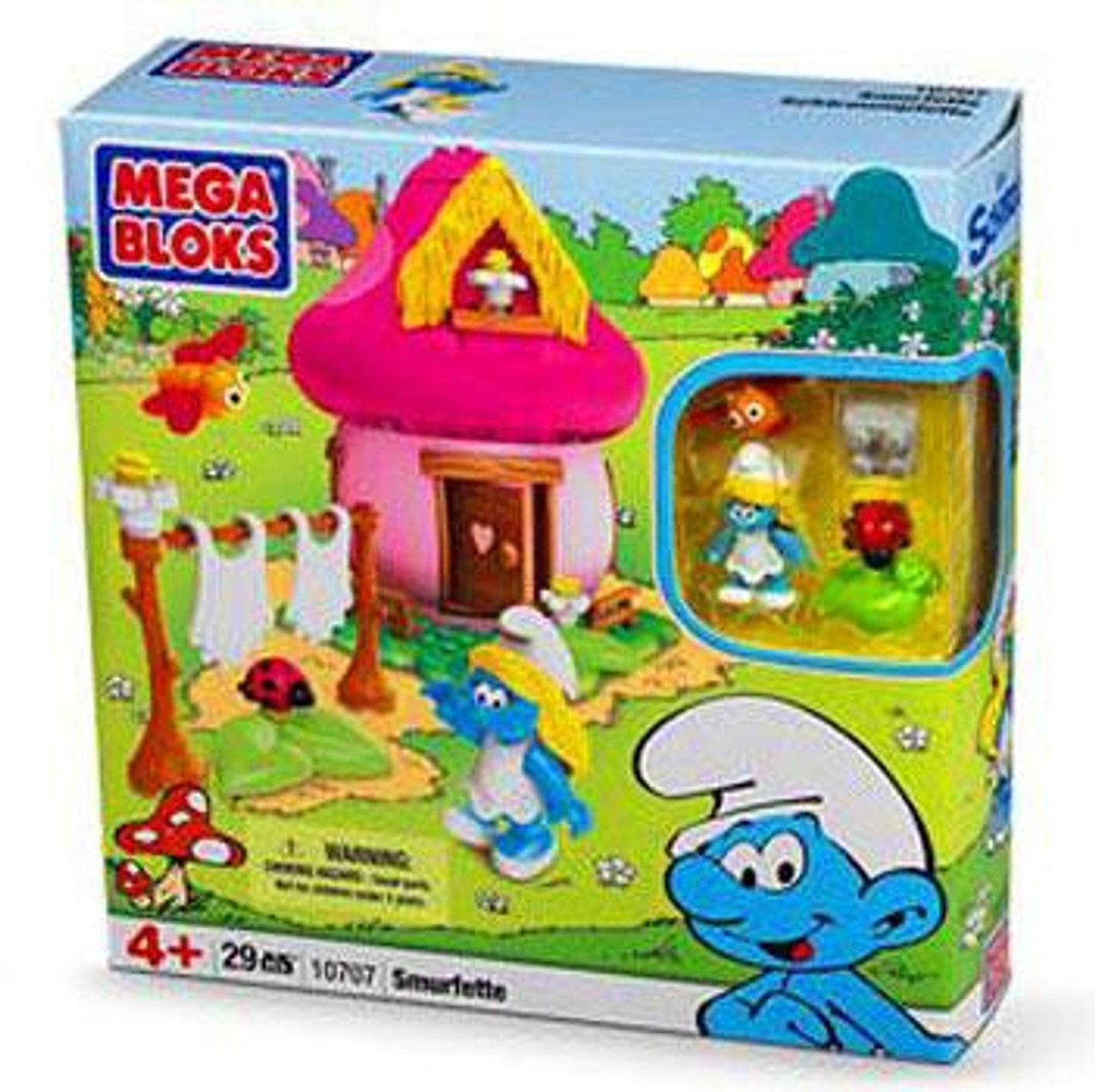 Mega Bloks The Smurfs Smurfette Set #10707