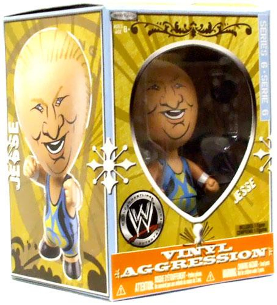 WWE Wrestling Vinyl Aggression Series 6 Jesse 3-Inch Vinyl Figure