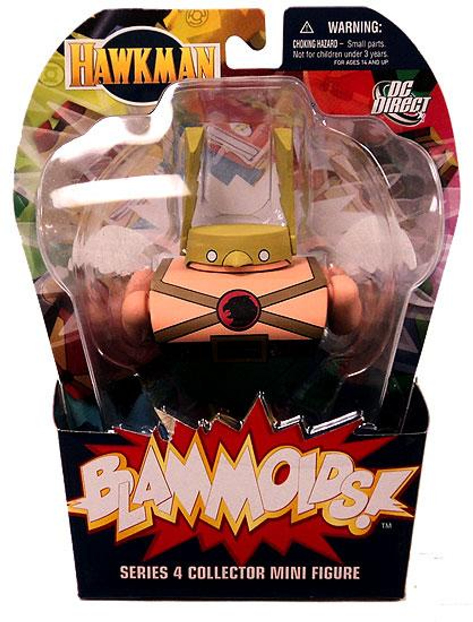 DC Blammoids Series 4 Hawkman Mini Figure