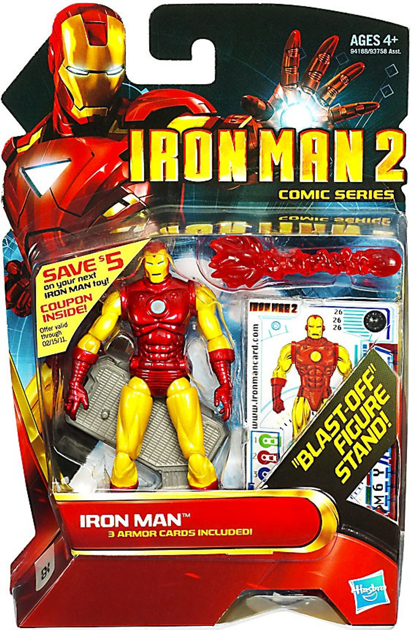 Iron Man 2 Comic Series Classic Iron Man 4 Action Figure 