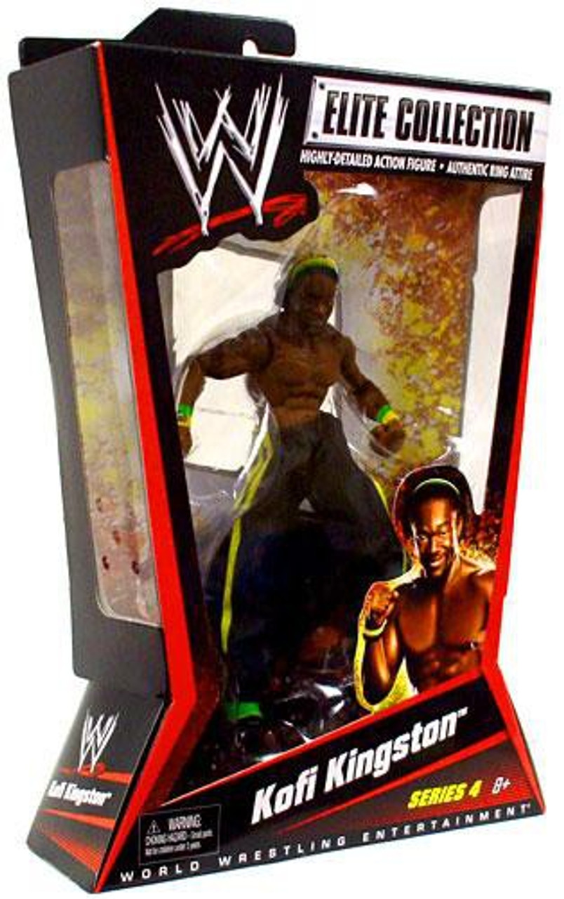 WWE Wrestling Elite Series 4 Kofi Kingston Action Figure