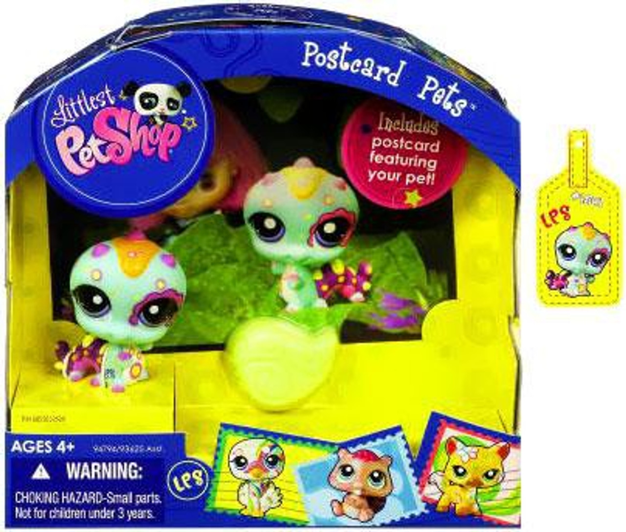 Littlest Pet Shop Postcard Pets Series 6 Inchworm Figure