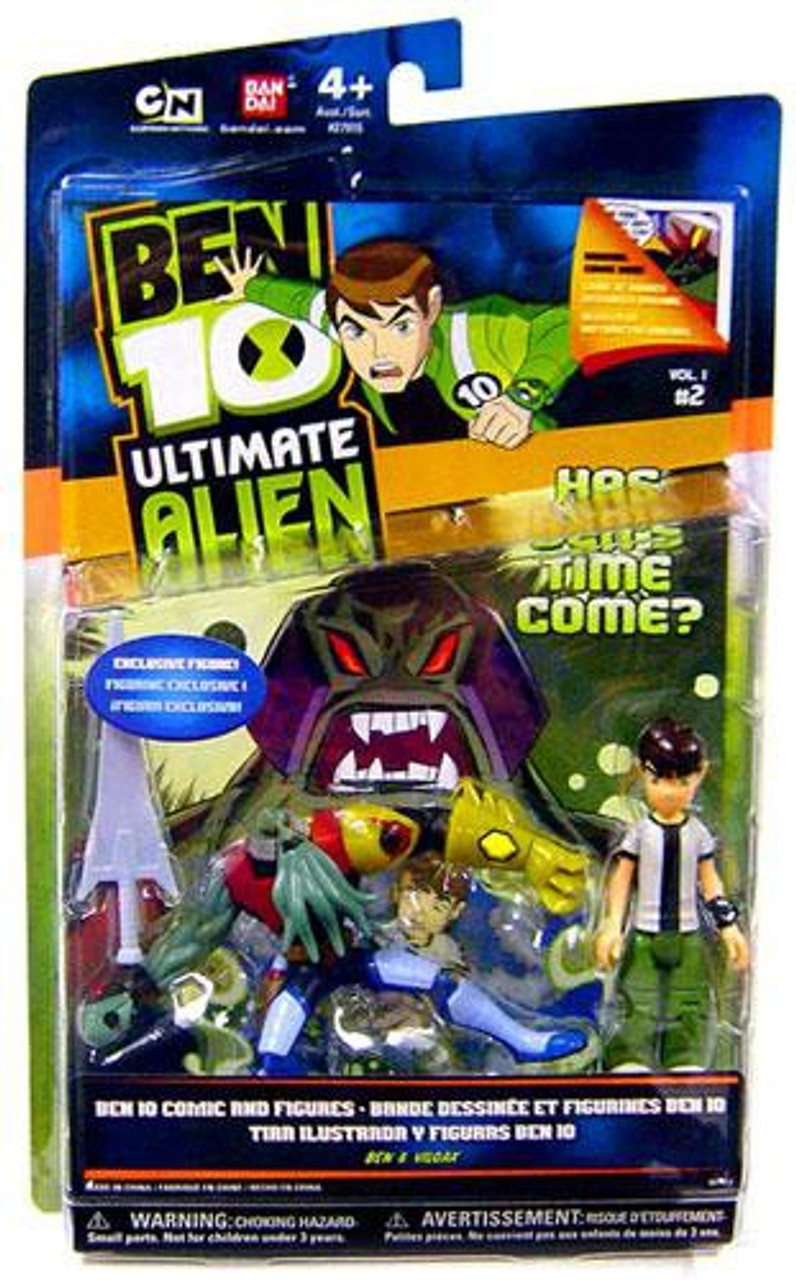 Ben 10 Ultimate Alien Ben Tennyson & Vilgax Action Figure 2-Pack