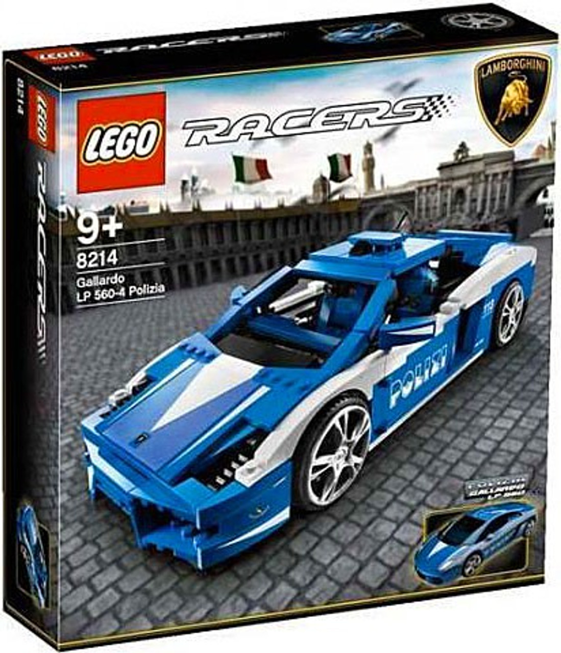 LEGO Racers Police Lamborghini Gallardo Exclusive Set #8214