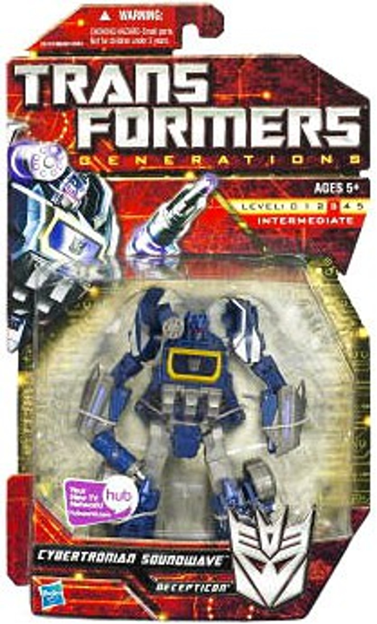 Transformers Generations Deluxe Cybertronian Soundwave Deluxe Action Figure