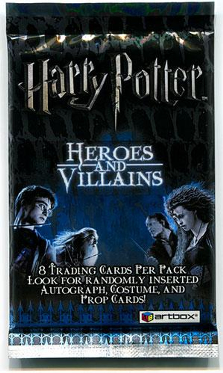 Harry Potter Heroes & Villains Trading Card Pack
