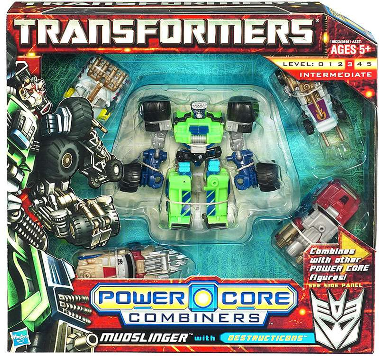 Transformers Power Core Combiners Mudslinger with Destructicons Action Figure 2-Pack