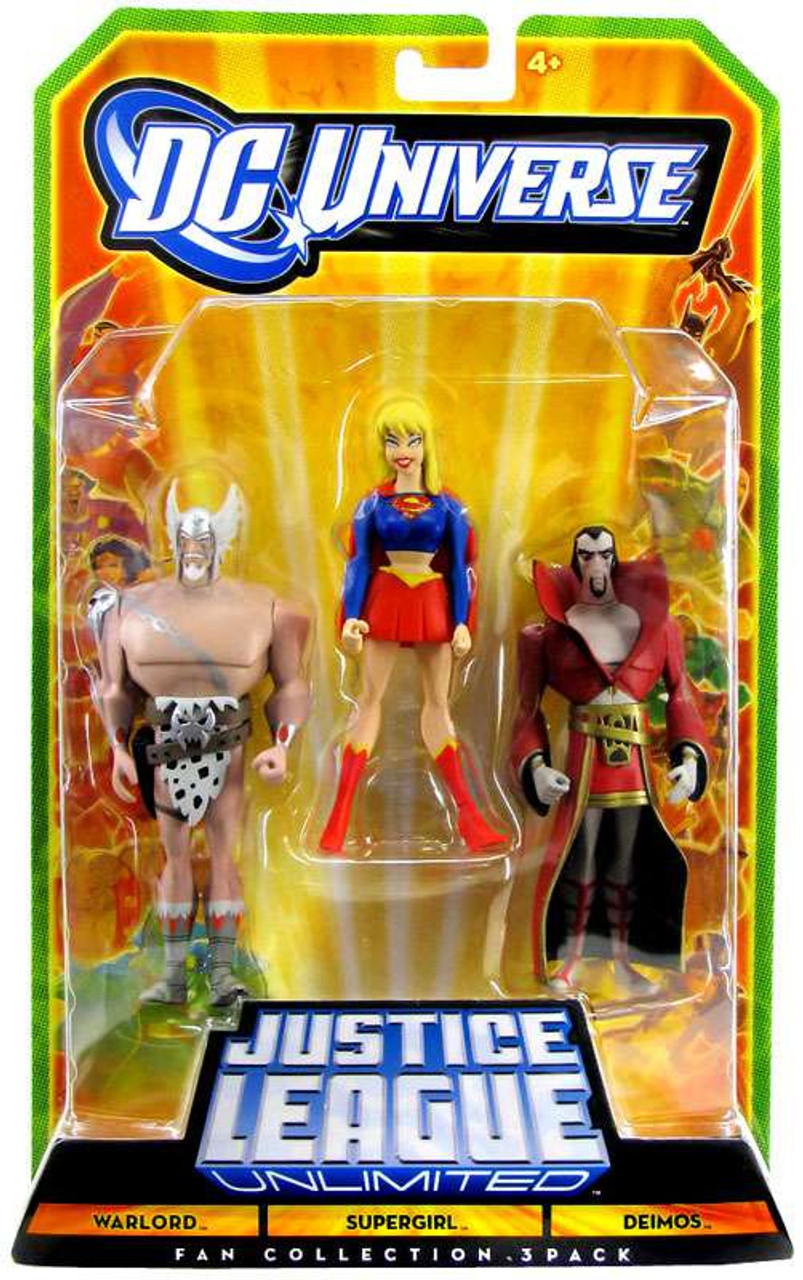 DC Universe Justice League Unlimited Warlord, Supergirl ...