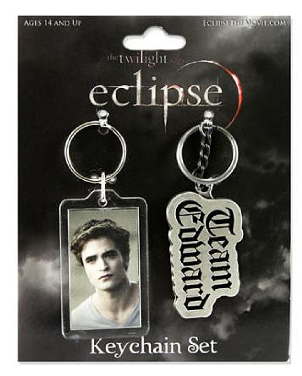 NECA Twilight Eclipse Team Edward Keychain 2-Pack