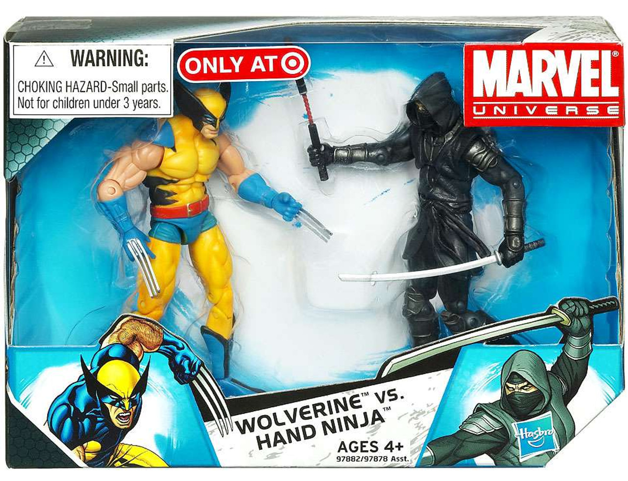 Marvel Universe Wolverine vs. Hand Ninja Exclusive Action Figure 2-Pack