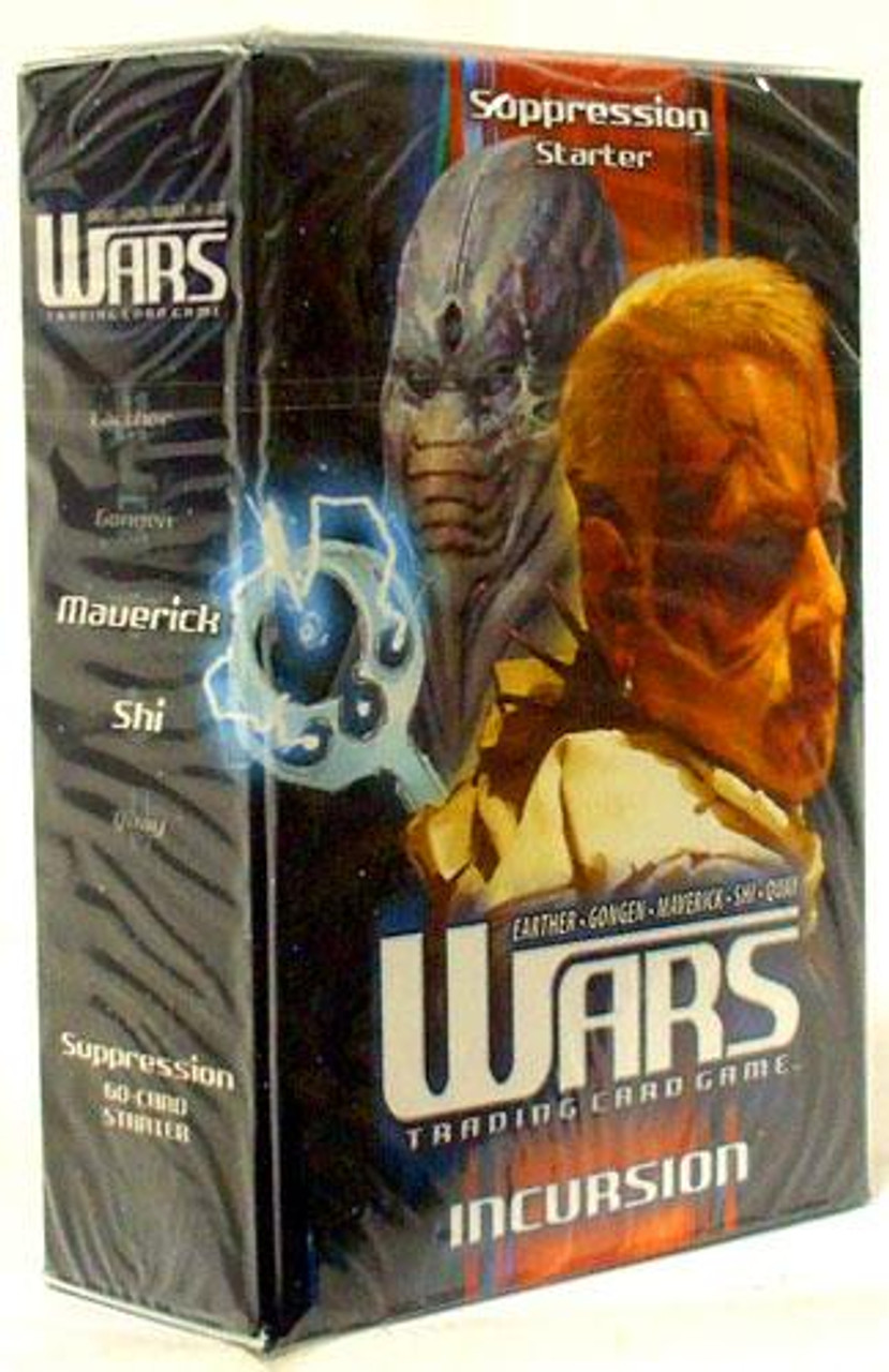Wars Trading Card Game Incursion Suppression Starter Deck