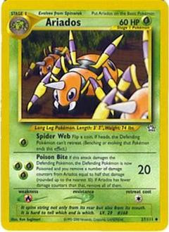 Pokemon Neo Genesis Single Card Uncommon Ariados 27 - ToyWiz
