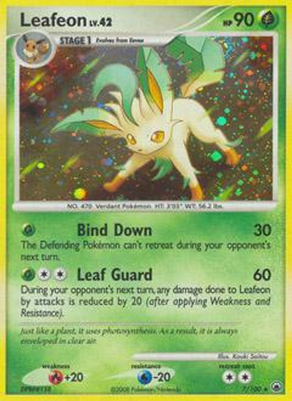 Pokemon Diamond & Pearl Majestic Dawn Rare Leafeon #7