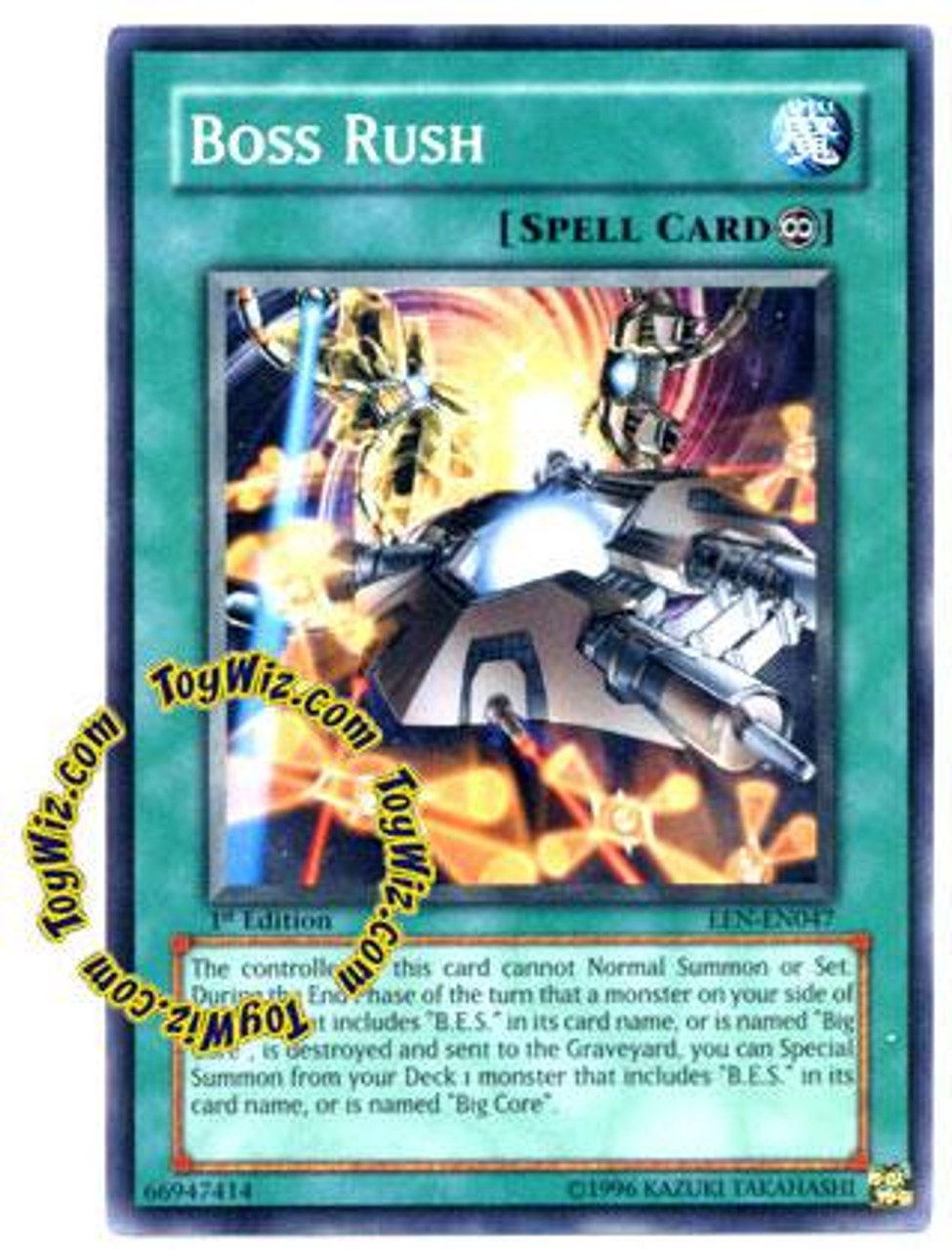 YuGiOh Elemental Energy Common Boss Rush EEN-EN047