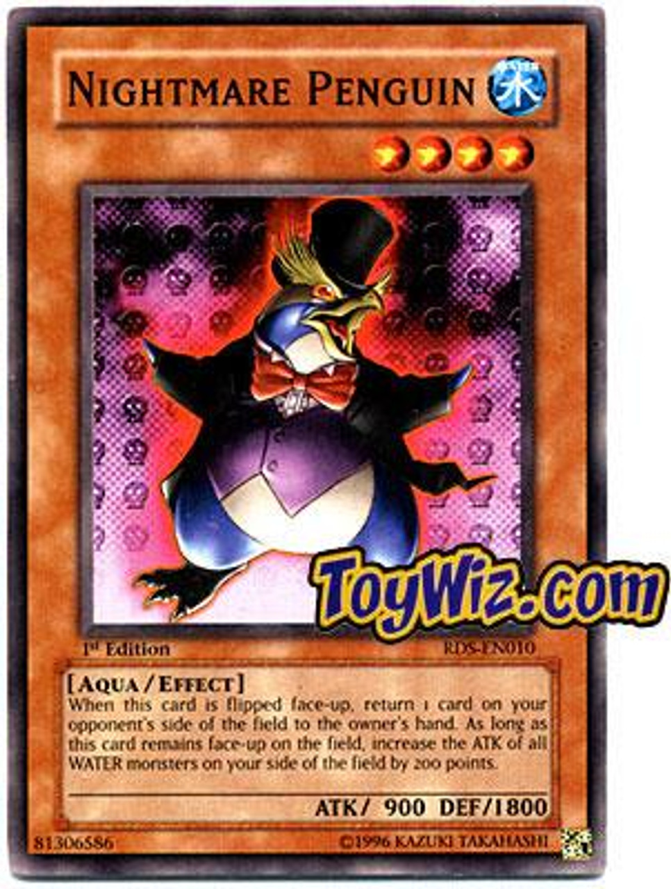 YuGiOh Rise of Destiny Common Nightmare Penguin RDS-EN010