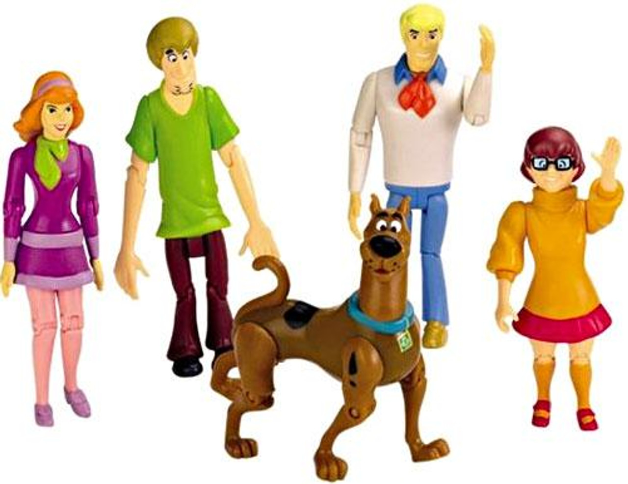 Scooby Doo Mystery Mates Mystery Solving Crew Action Figure 5-Pack