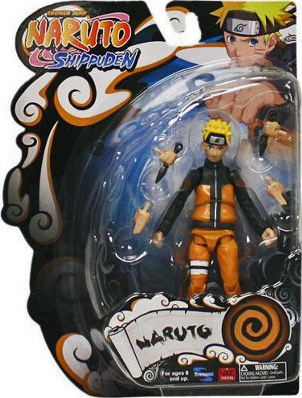 Shippuden 4-Inch Series 1 Naruto Uzumaki Action Figure