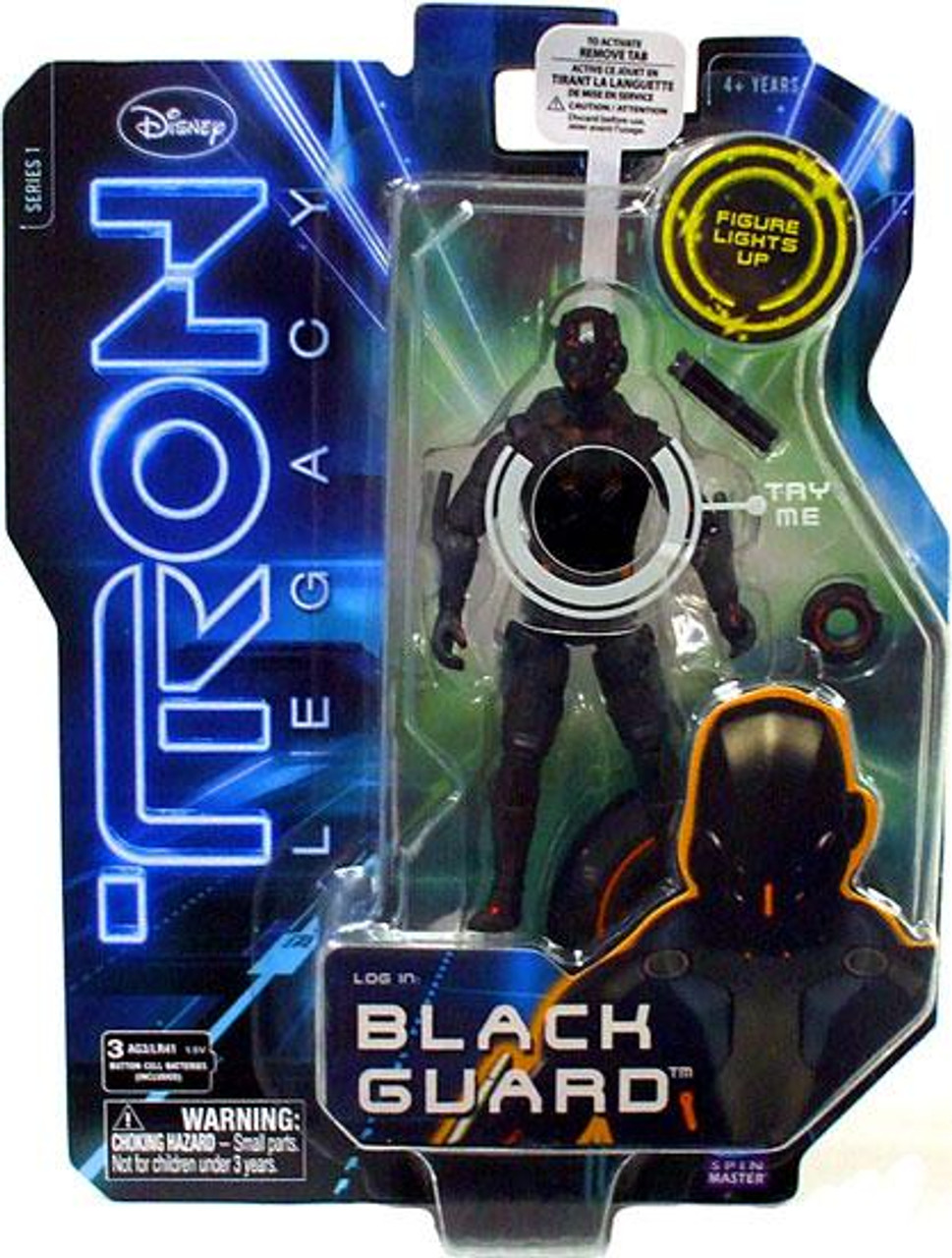 Tron Legacy Core Black Guard Action Figure