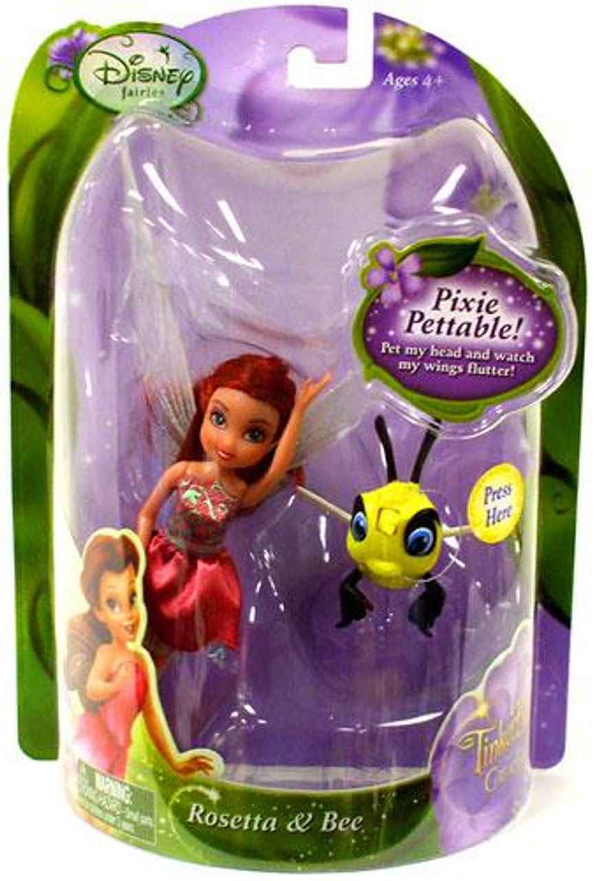 Disney Fairies Tinker Bell & The Great Fairy Rescue Rosetta & Bee 4-Inch Figure 2-Pack
