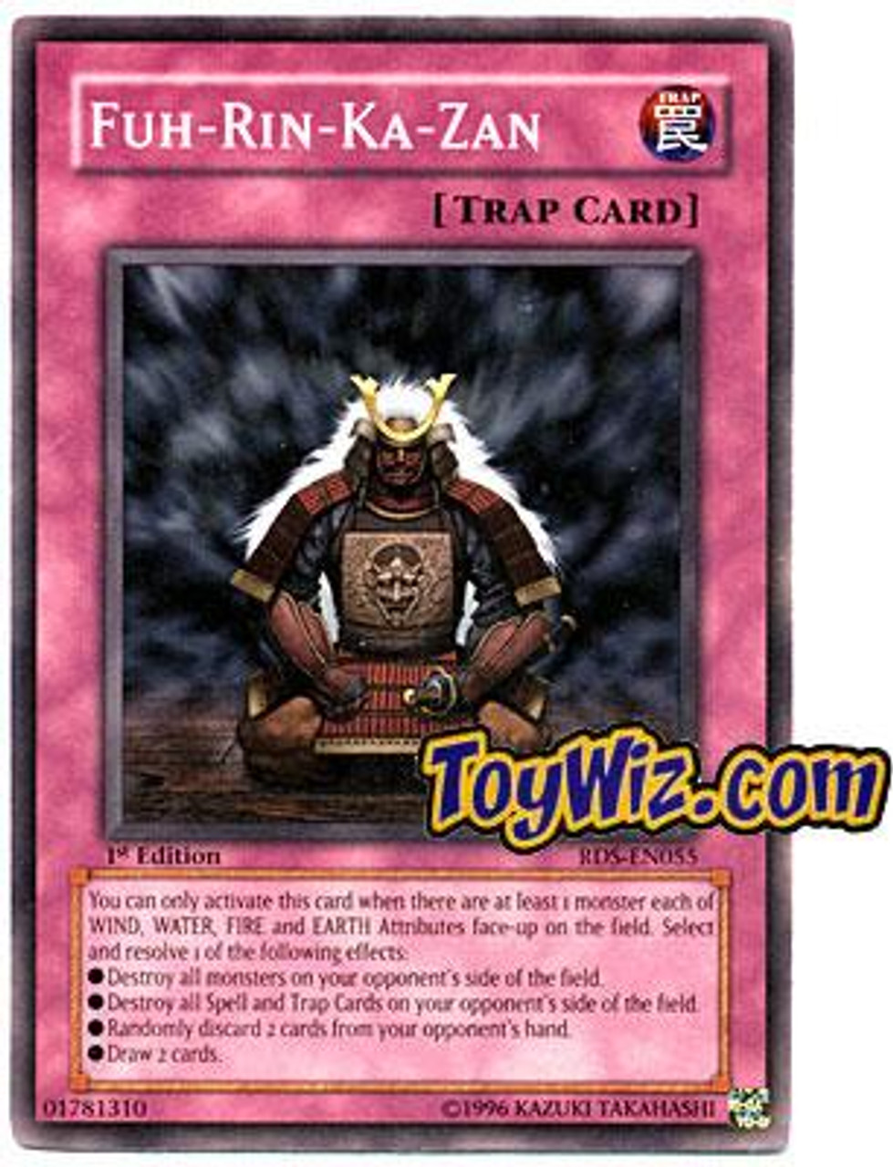 YuGiOh Rise of Destiny Common Fuh-Rin-Ka-Zan RDS-EN055