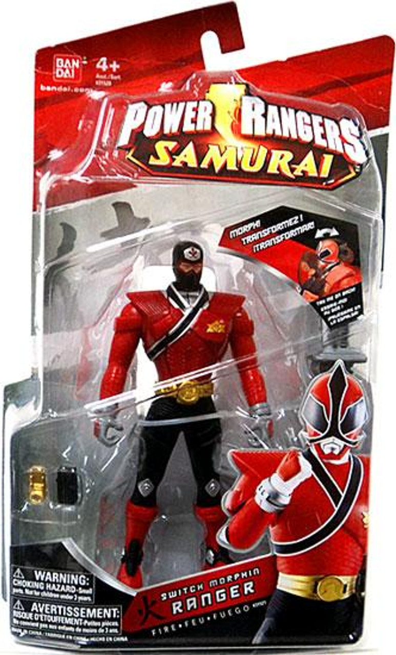 Power Rangers Samurai Switch Morphin Ranger Fire Action Figure